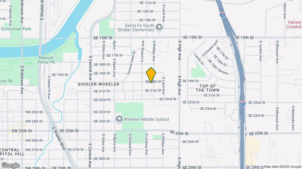 726 SE 20th St Map and Location Details