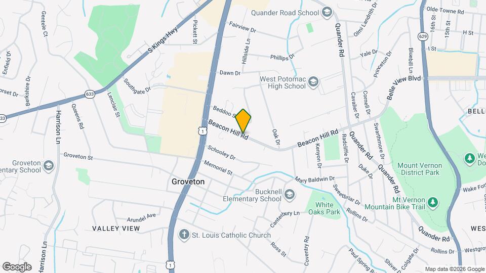 2613 Beacon Hill Rd Map and Location Details