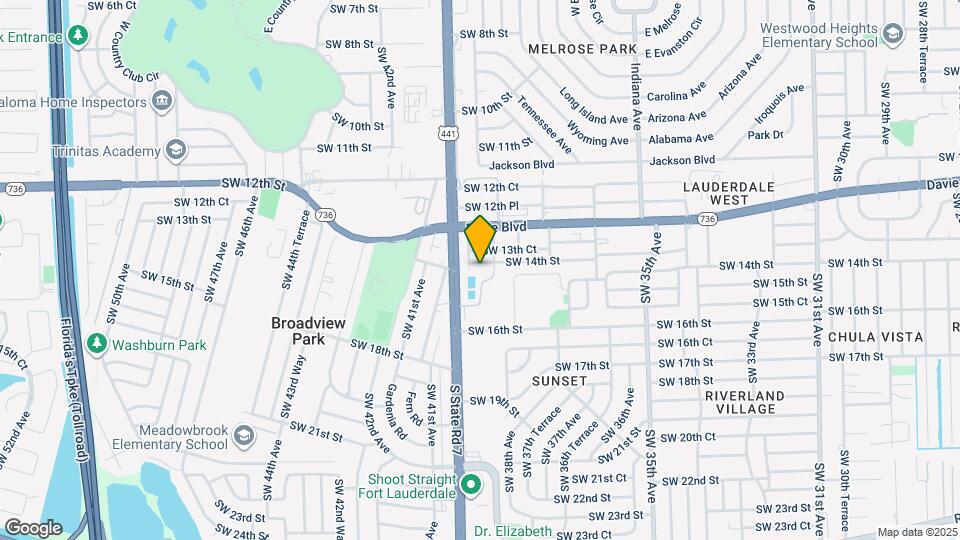 3912 SW 14th St Map and Location Details