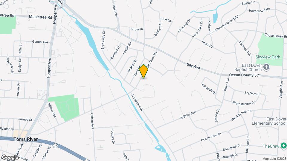 205 Cedar Grove Rd Mapa y Detalles de la Ubicación