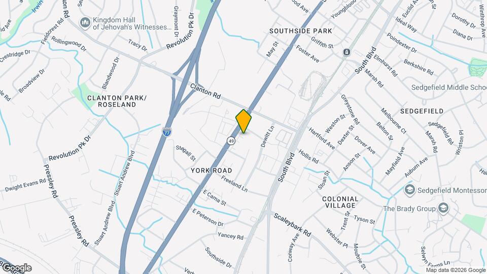 1310 Gleason Wy Map and Location Details