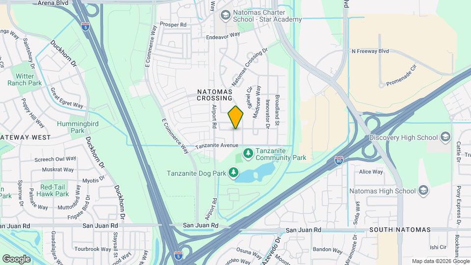 3648 Naturita Way Mapa y Detalles de la Ubicación
