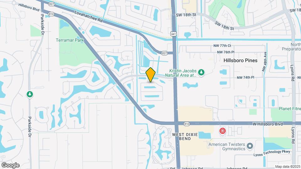 5984 NW 74th St Map and Location Details