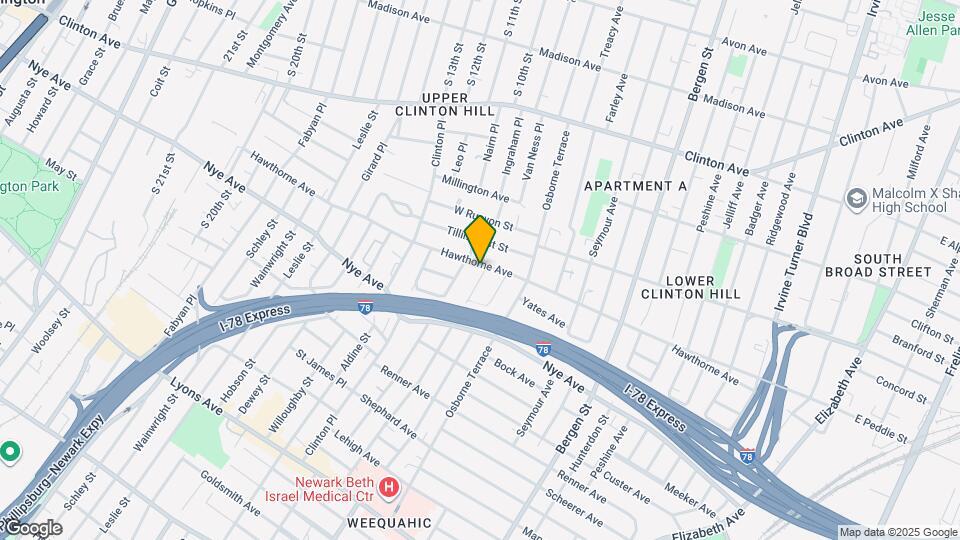 356 Hawthorne Ave Mapa y Detalles de la Ubicación