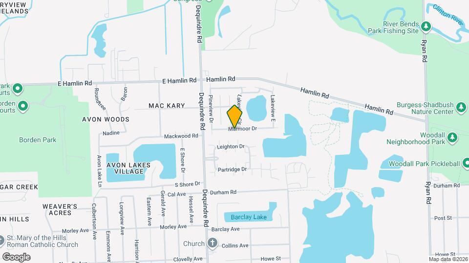 2022 Marmoor Dr Map and Location Details