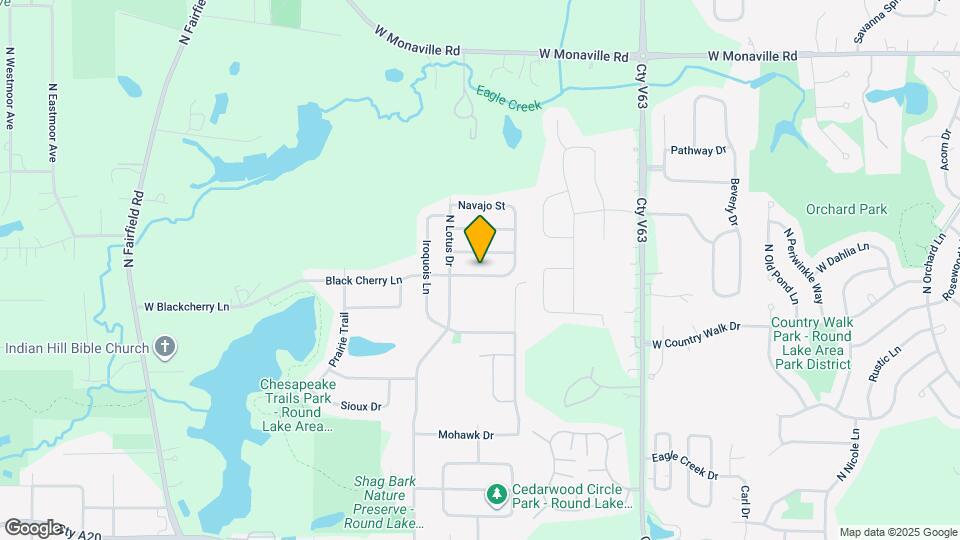 686 Chippewa Cir Map and Location Details