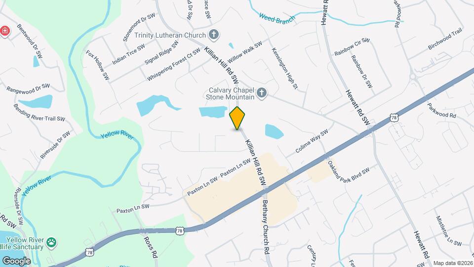 2035 Killian Hill Rd SW Map and Location Details