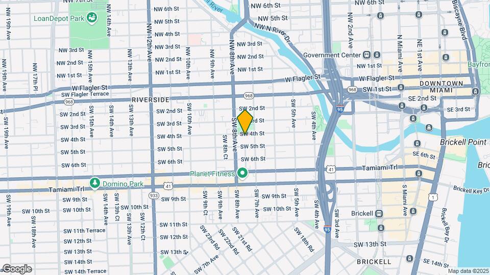734 SW 4th St Map and Location Details