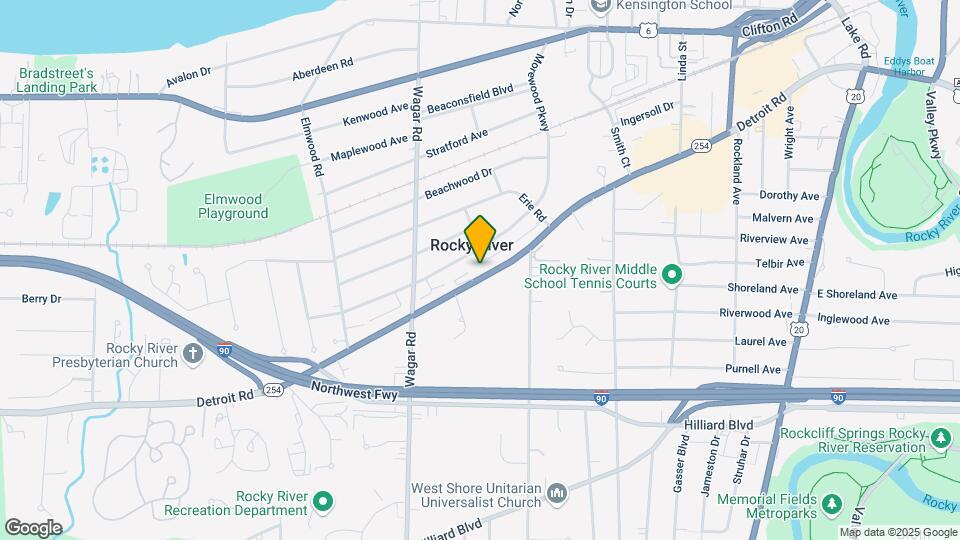20700 Detroit Rd Mapa y Detalles de la Ubicación
