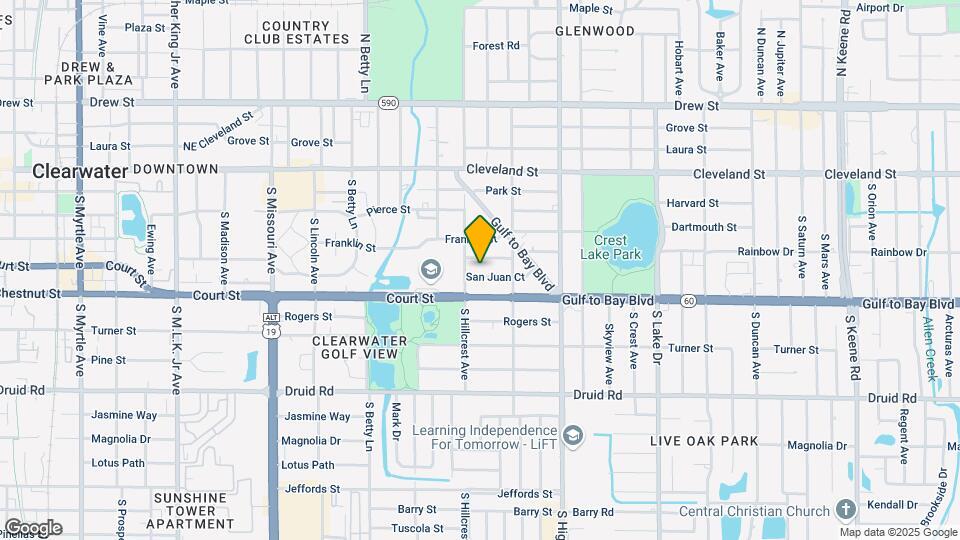 1414 San Juan Ct-Unit -C Map and Location Details
