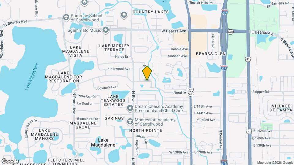 616 Leisure Ave Mapa y Detalles de la Ubicación