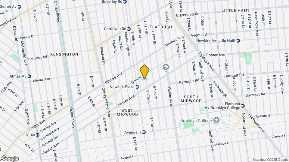 612 E 17th St Mapa y Detalles de la Ubicación