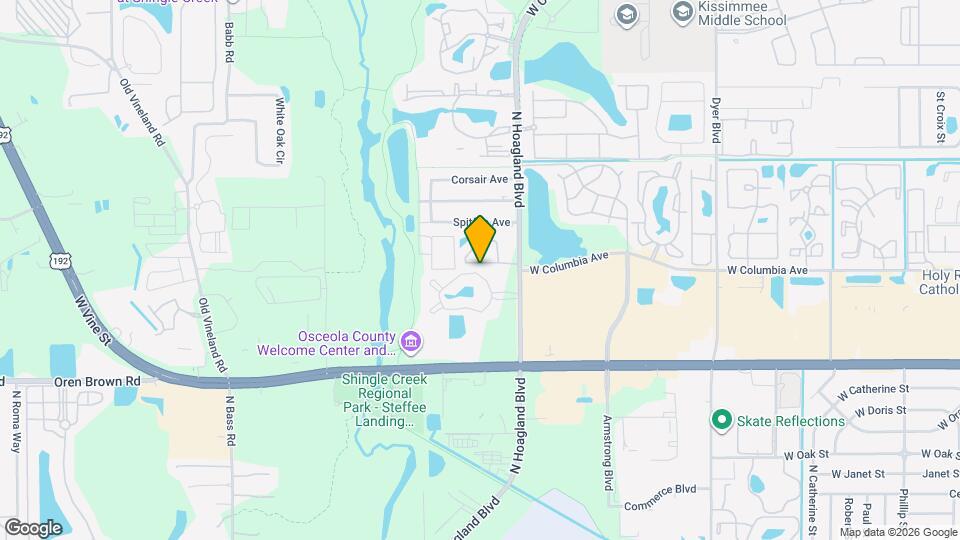 1734 Foxhall Cir Map and Location Details