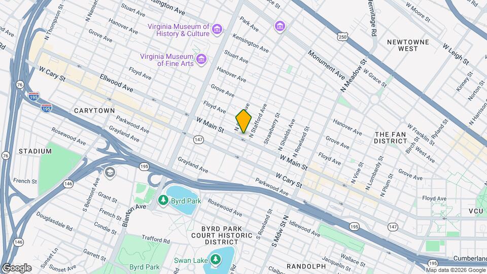 2412 W Main St Map and Location Details