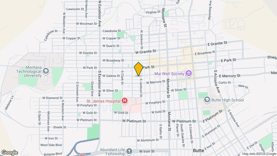 508 W Galena St Map and Location Details