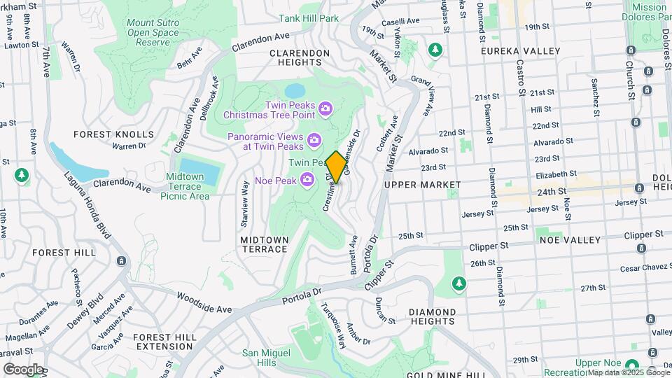 70 Crestline Dr Map and Location Details