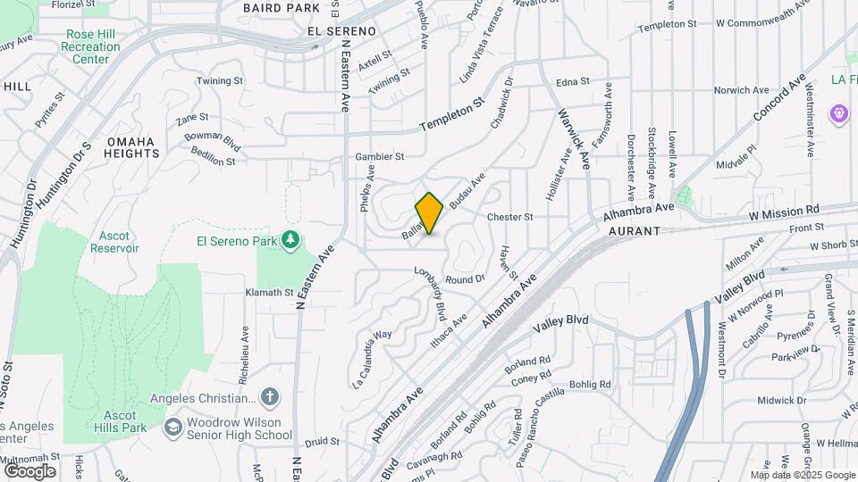 2820 Budau Ave Map and Location Details