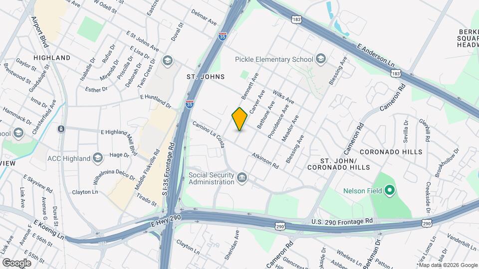 6901 Carver Ave Map and Location Details