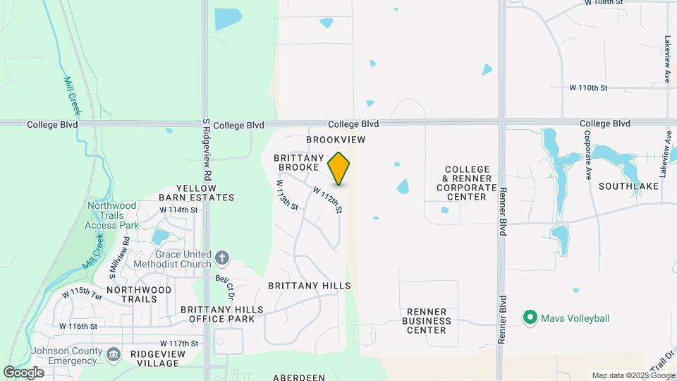 17515 W 111th Ct Map and Location Details