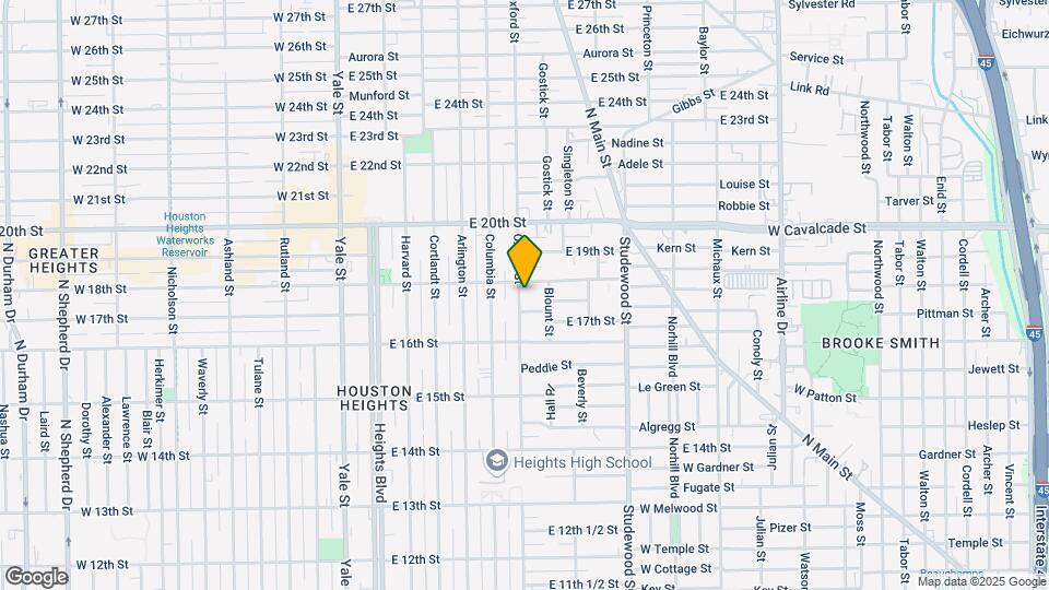 1710 Oxford St Map and Location Details