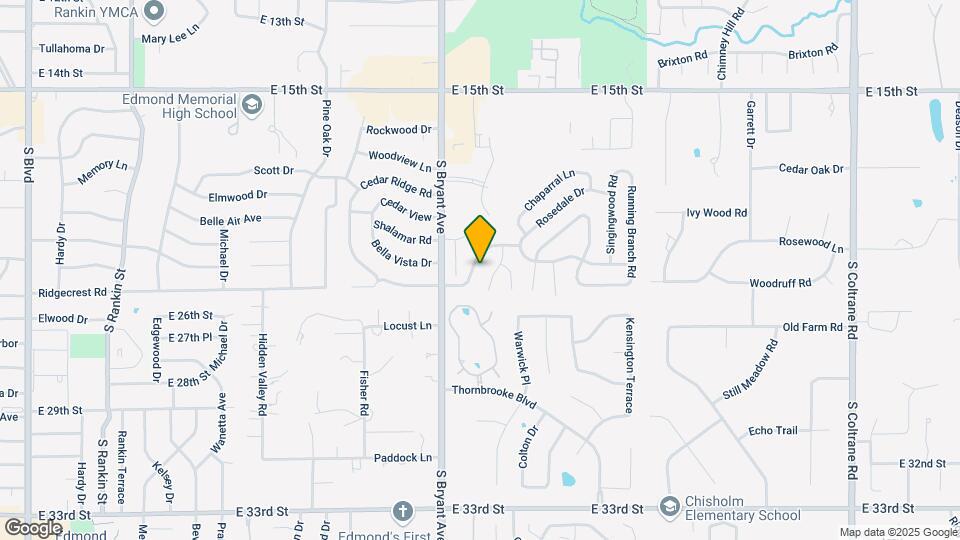 1608 Ridgecrest Rd Map and Location Details