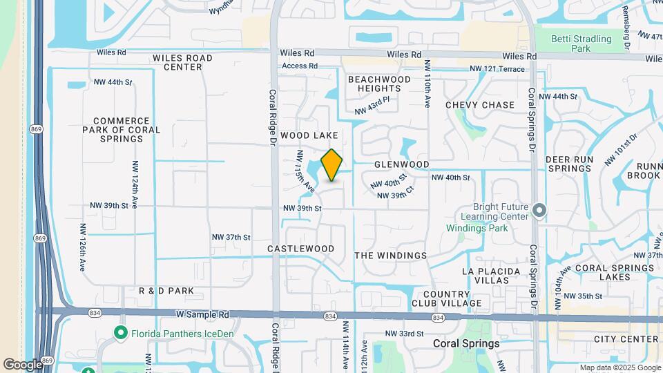 11441 NW 39th Ct, Unit 219-3 Map and Location Details