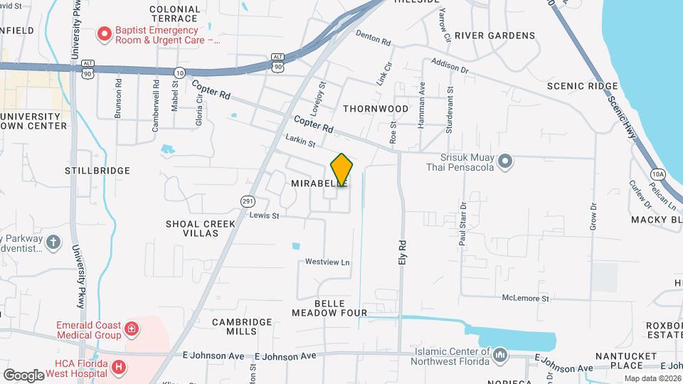 383 Mirabelle Dr Mapa y Detalles de la Ubicación