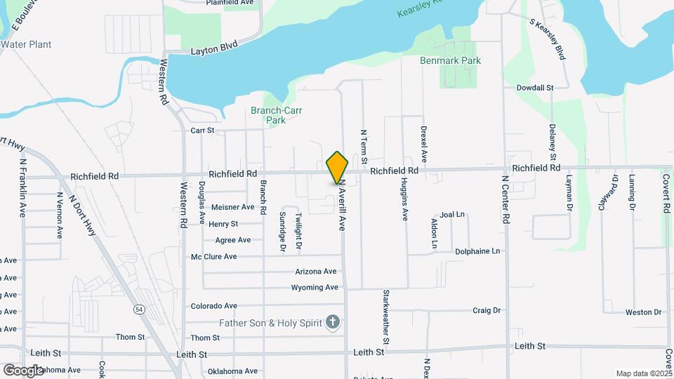 4001 N Averill Ave Map and Location Details
