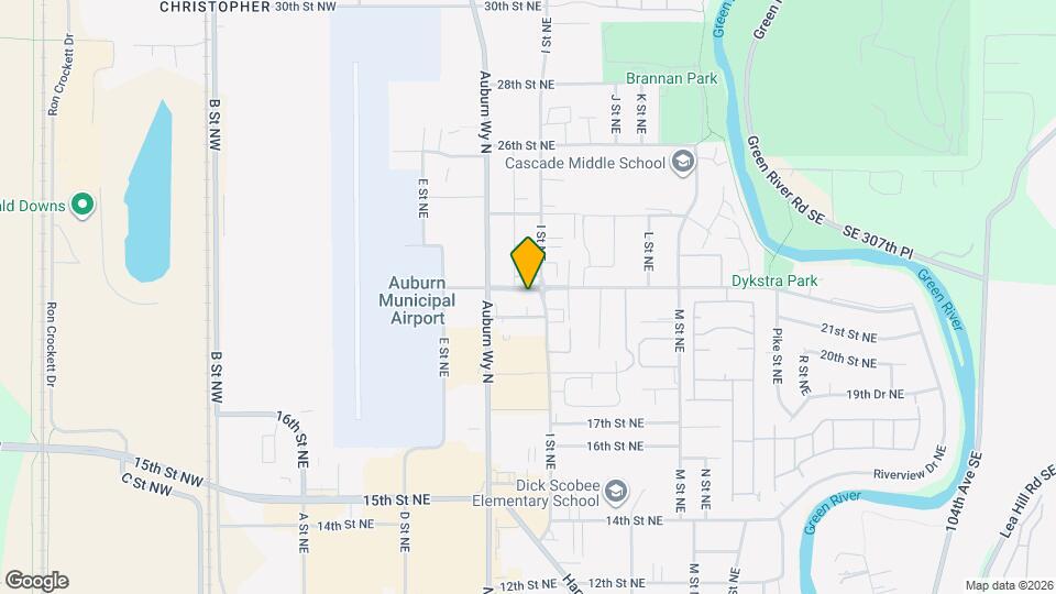 804 22nd St NE Map and Location Details