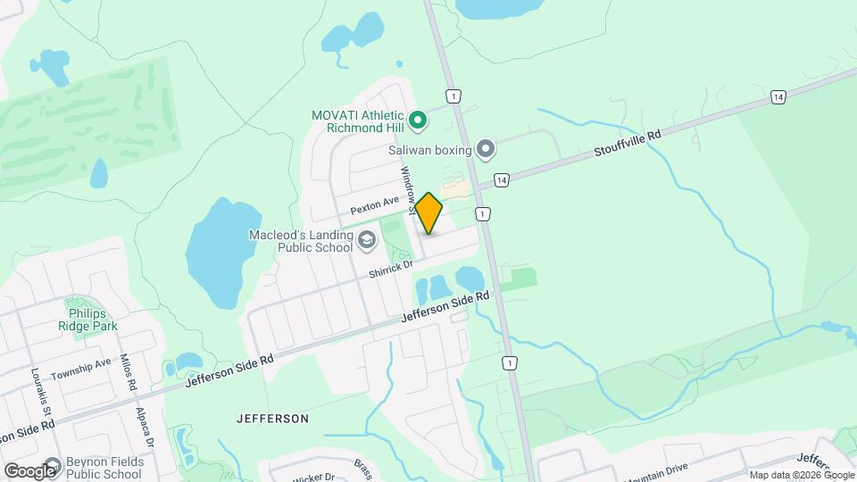 1 Thistle Ave Map and Location Details