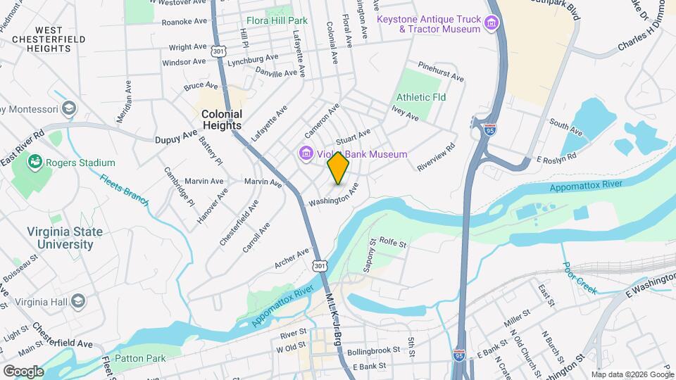 211 Jefferson Ave Map and Location Details