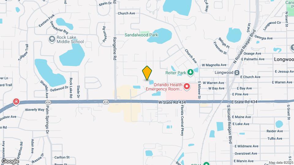 Alta Longwood Map and Location Details