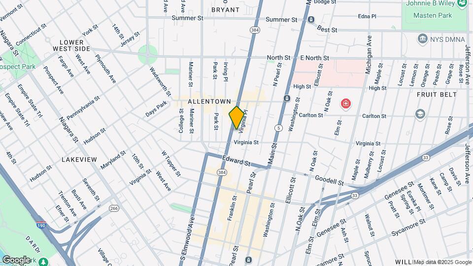 479-489 Delaware Ave Mapa y Detalles de la Ubicación