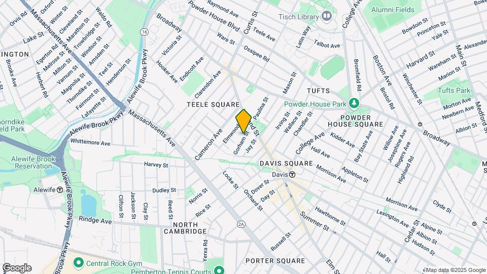 39 Gorham St, Unit 1 Map and Location Details