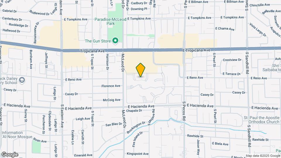 3071 Key Largo Dr Map and Location Details