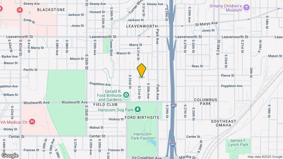 1127 S 31st St Map and Location Details