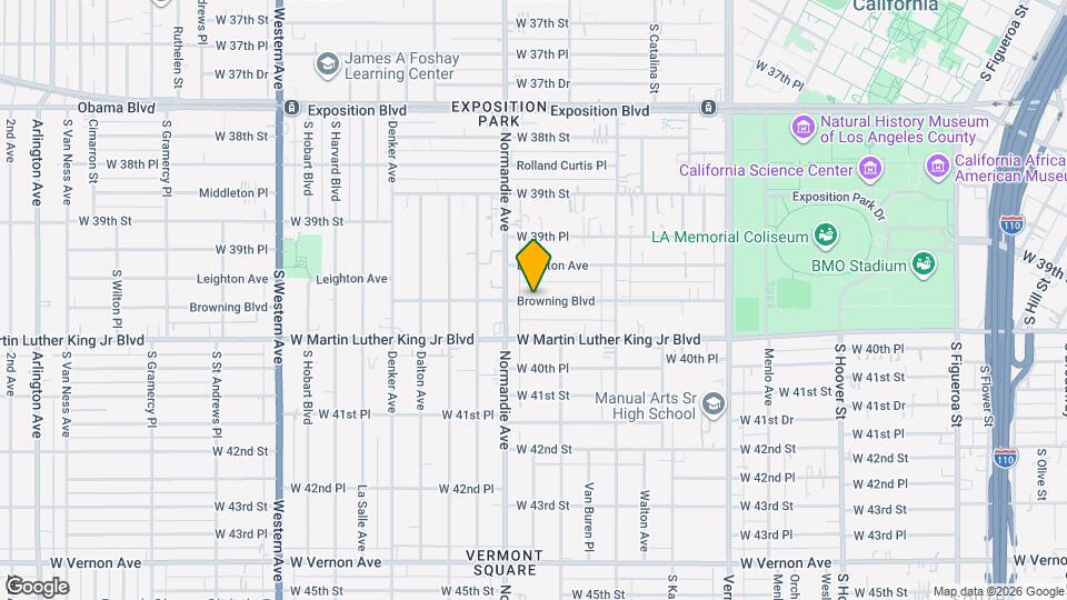 1265 Browning Blvd Map and Location Details