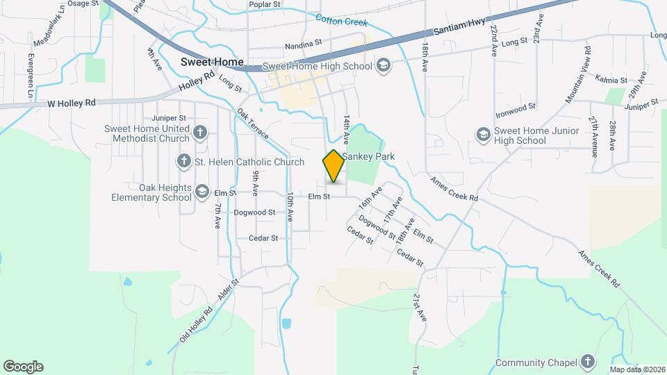 1317 Fir St Map and Location Details