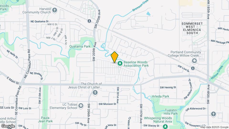 20161 SW Mohican St Mapa y Detalles de la Ubicación