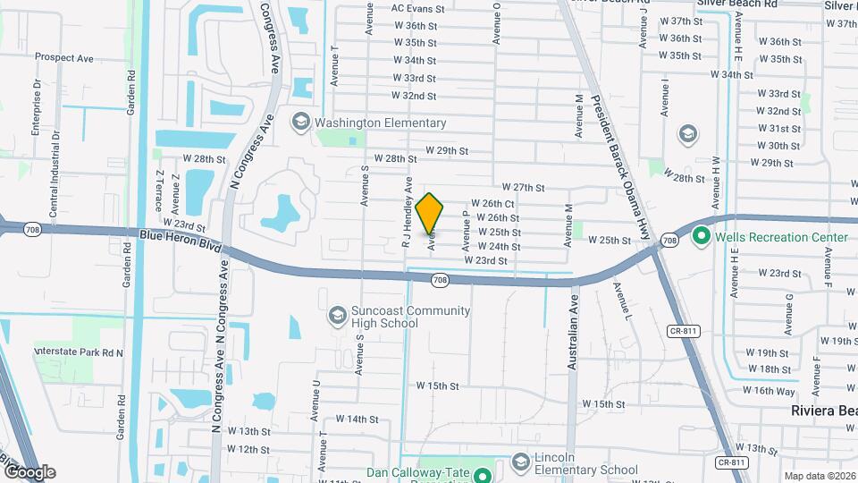 2401 Avenue Q Map and Location Details
