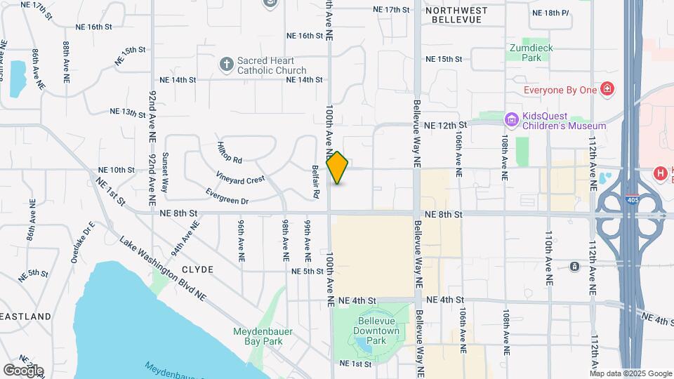 812 100th Ave NE-Unit -Unit 203 Map and Location Details