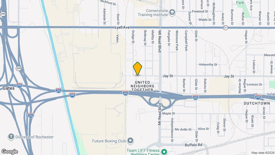 1533 Jay St Map and Location Details