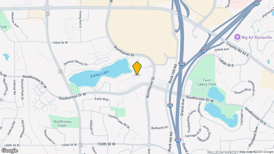 943 Earley Lake Curve Map and Location Details