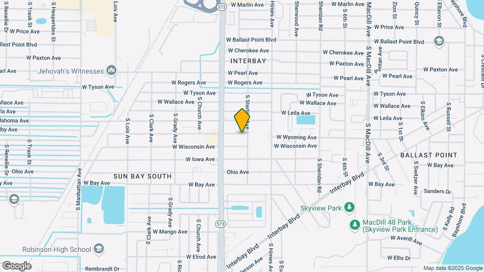 3708 W Wyoming Ave Map and Location Details