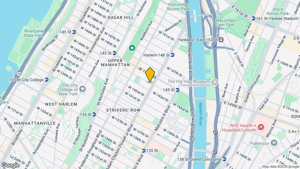 2472 Adam Clayton Powell Jr Blvd Map and Location Details