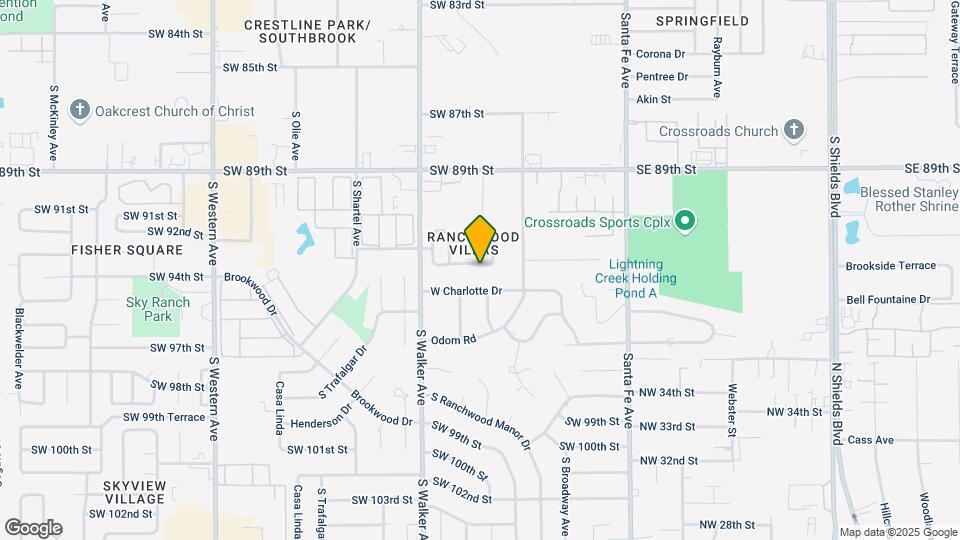 308 SW 93rd St Map and Location Details