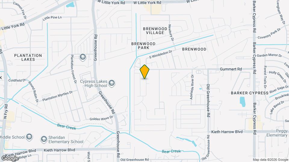 5815 S Brenwood Dr Map and Location Details