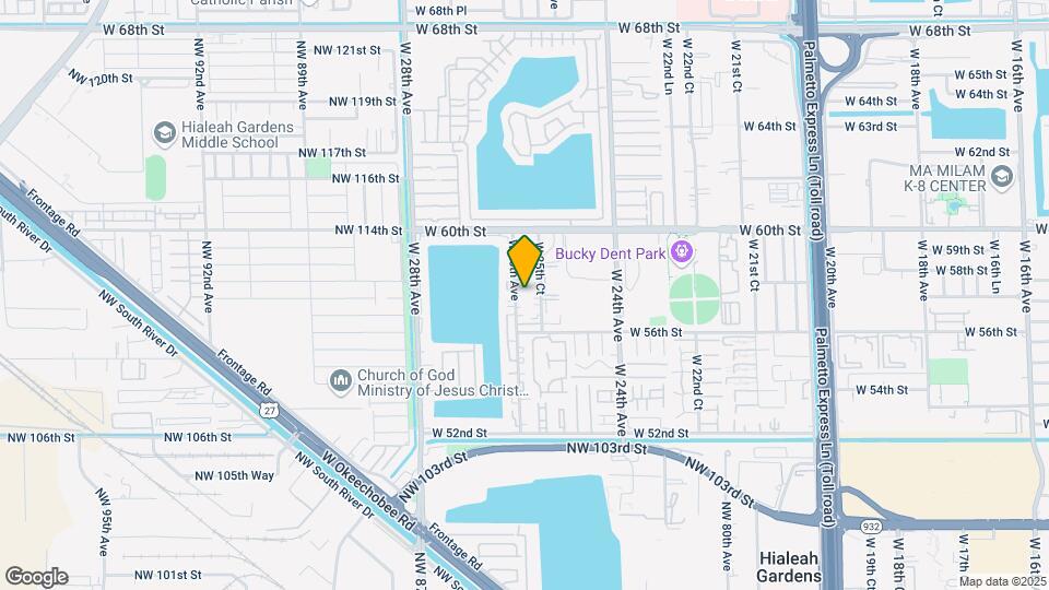 5755 W 26th Ave Map and Location Details