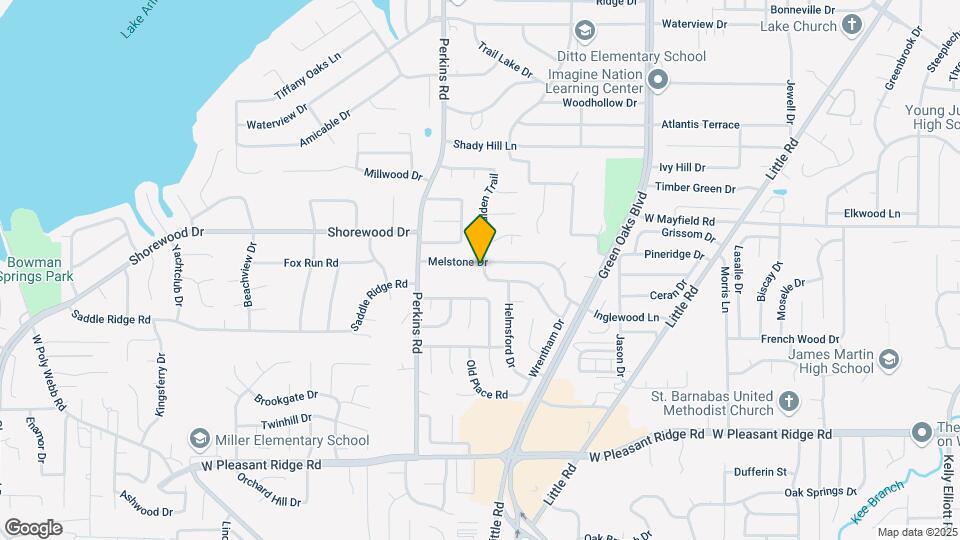 5900 Melstone Dr Map and Location Details