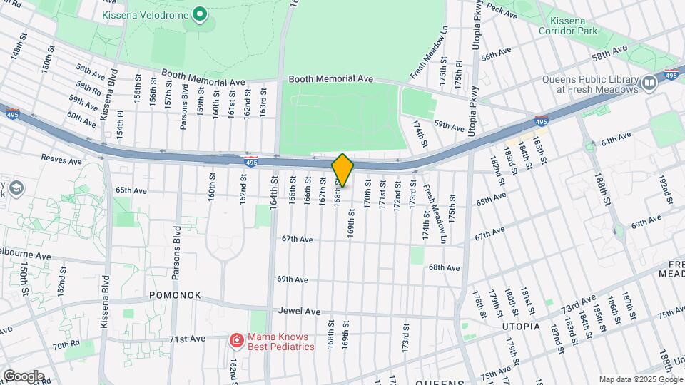 61-41 168th St Map and Location Details